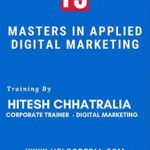 Masters in Applied Digital Marketing – Instructor Led Learning